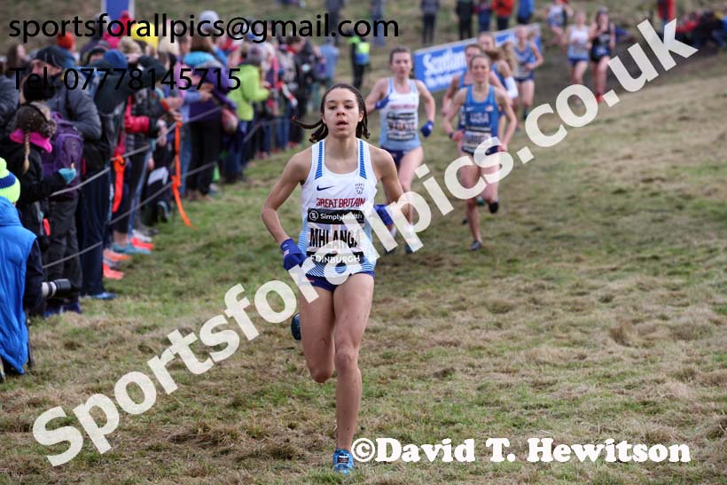 Simplyhealth Great Edinburgh XCountry junior women, 2018 Simplyhealth Great Edinburgh International XCountry. Photo: David T. Hewitson/Sports for All Pics